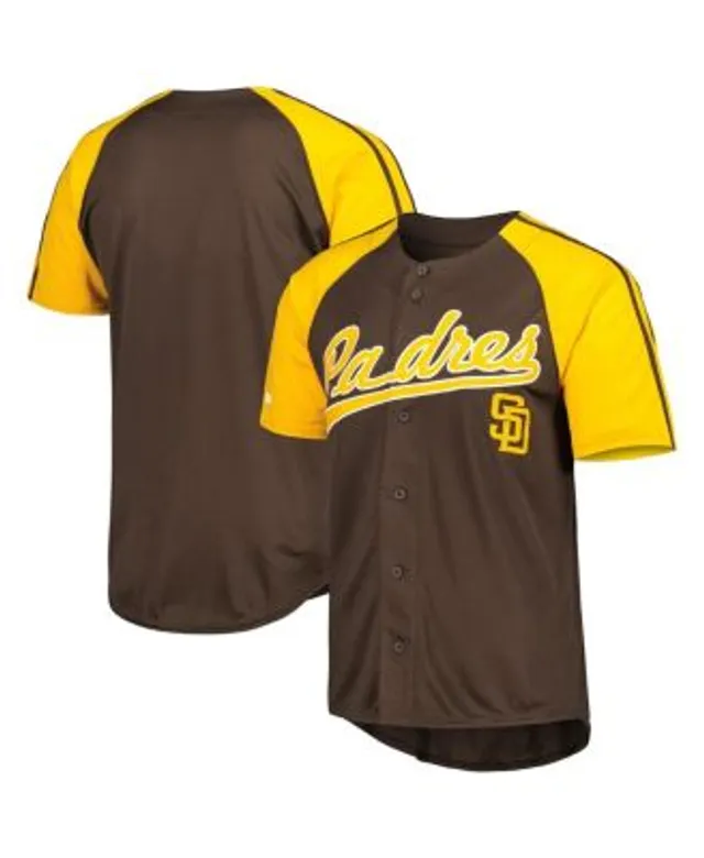 PROFILE Men's Brown San Diego Padres Big & Tall Road Replica Team Jersey