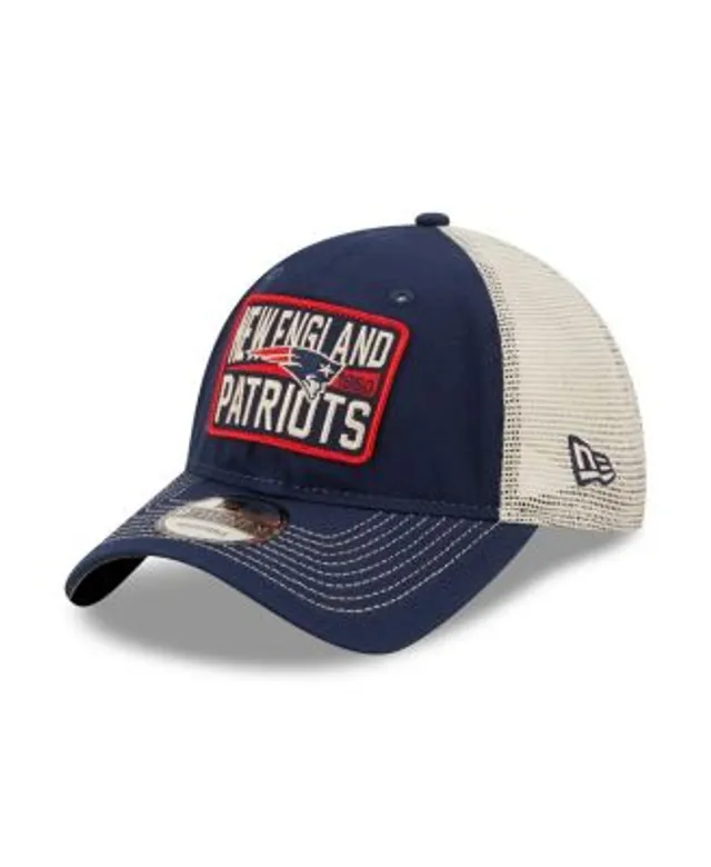 New Era Men's Royal, Natural New York Giants Devoted Trucker