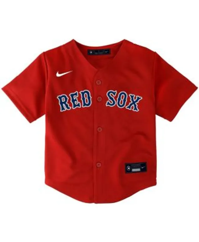 Youth Nike Gold/Light Blue Boston Red Sox City Connect Replica Team Jersey, L