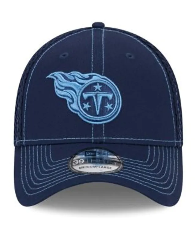 New Era Men's Navy Tennessee Titans Knit Trapper Hat