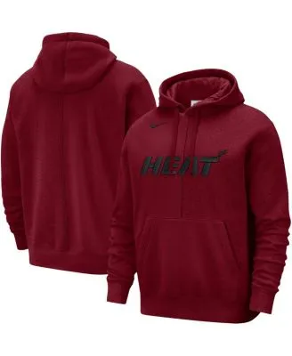 Men's Philadelphia Phillies Nike Burgundy Authentic Collection Logo Stack  Performance Pullover Hoodie