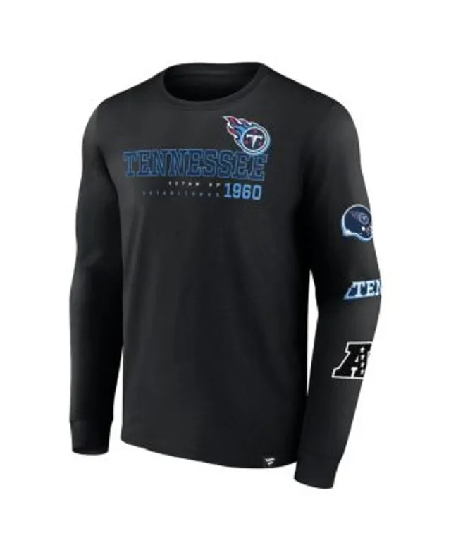 Men's Navy Tennessee Titans Camo Long Sleeve T-shirt