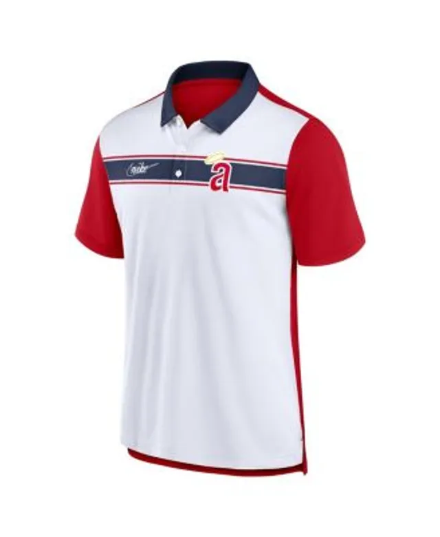 Men's Vineyard Vines Red Atlanta Falcons Winstead Stripe Throwback Polo