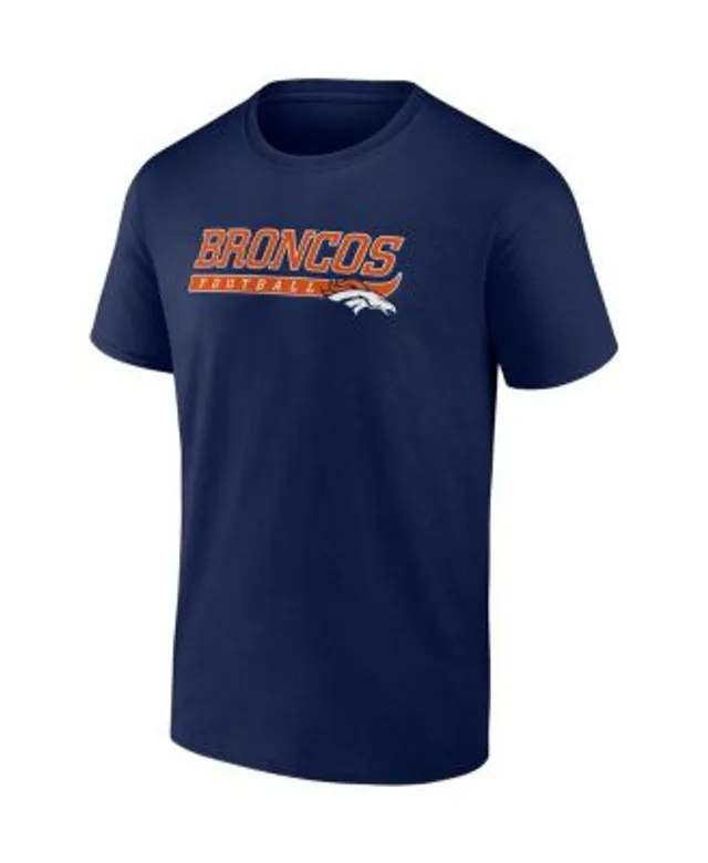 Fanatics Men's Branded Navy Denver Broncos Take The Lead T-shirt