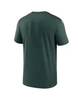 Men's Nike Green Oakland Athletics Wordmark Legend T-Shirt