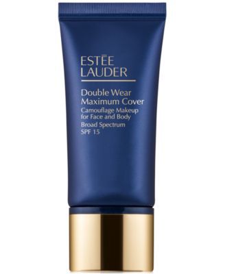 Double Wear Maximum Cover Camouflage Foundation For Face and Body SPF 15, 1 oz.