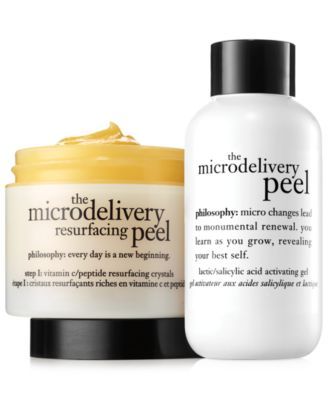 microdelivery peel 2-piece kit, 2 oz each.
