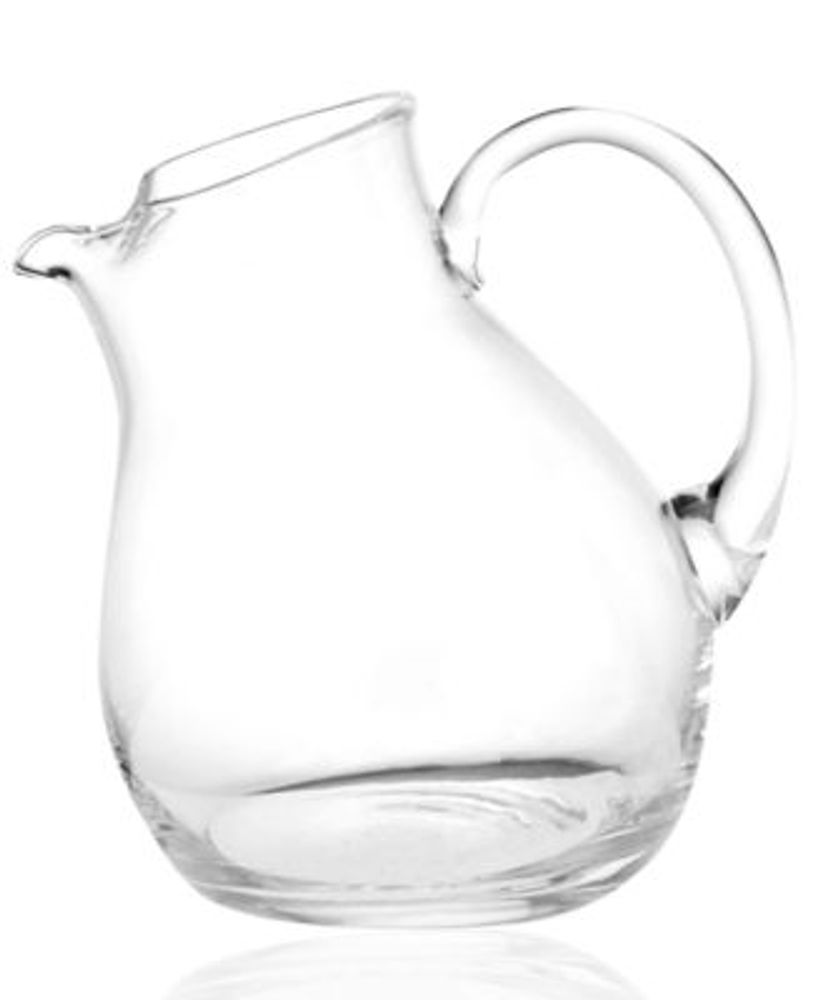 52 oz. Clear Round Disposable Plastic Pitchers