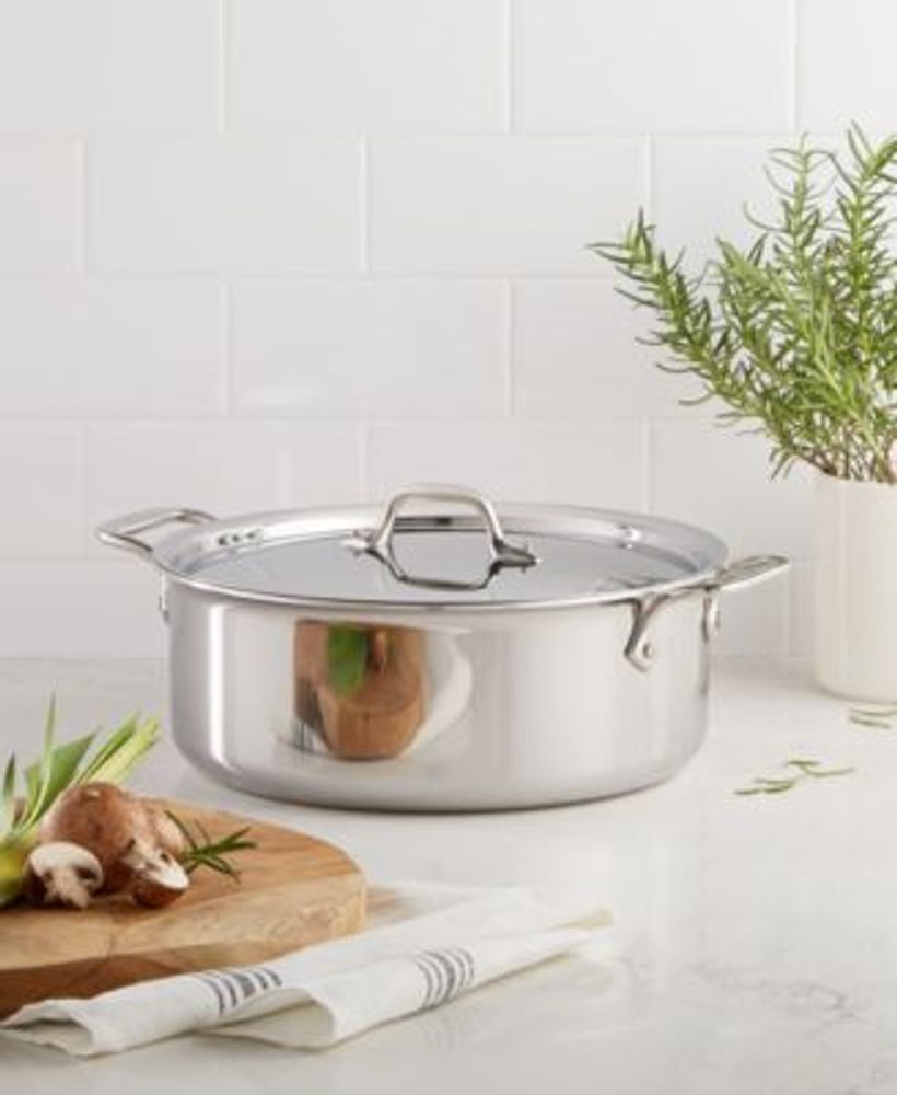 All-Clad Stainless Steel Stockpot & Lid | 16 qt.