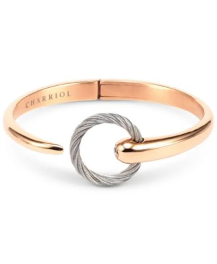 Rose Gold-Tone Stainless Steel Bracelet