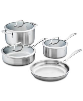 Zwilling Spirit 7-Pc. Stainless Steel Cookware Set