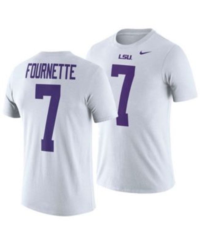 Men's Nike Ja'Marr Chase Purple LSU Tigers Alumni Name & Number