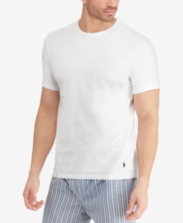 Polo Ralph Lauren Men's 5 Pack Crew-Neck Undershirts | Connecticut Post Mall