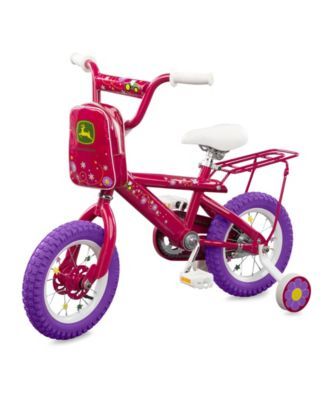 - John Deere 12 Inch Girls Bicycle, Pink