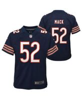 Outerstuff Khalil Mack Chicago Bears Youth Player Name & Number V-Neck Top - Navy, Size: XL, Blue