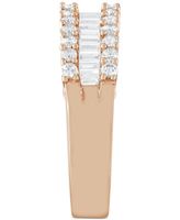 Macy's Diamond Baguette Cluster Band (1 ct. t.w.) 14k White, Yellow or Rose  Gold