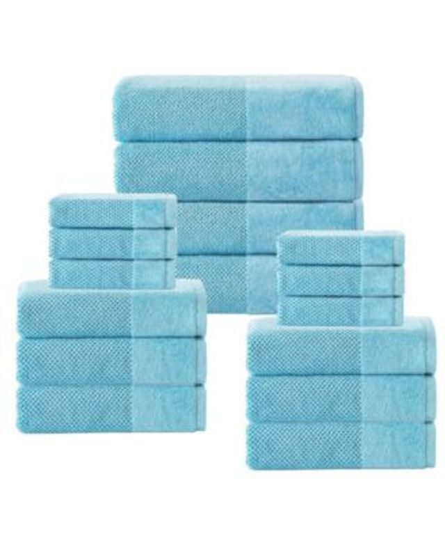 Incanto Set of 4 Turkish Bath Towels 