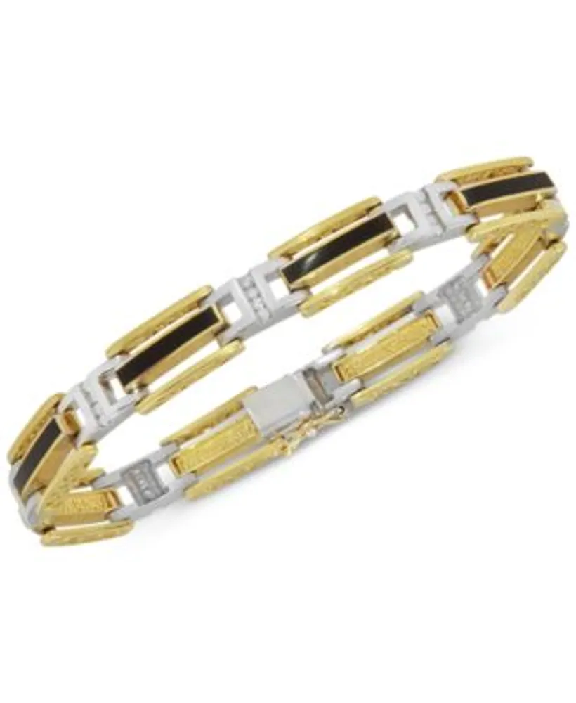 Men's 1/2 ct. tw. Diamond Bracelet in 10K Yellow Gold