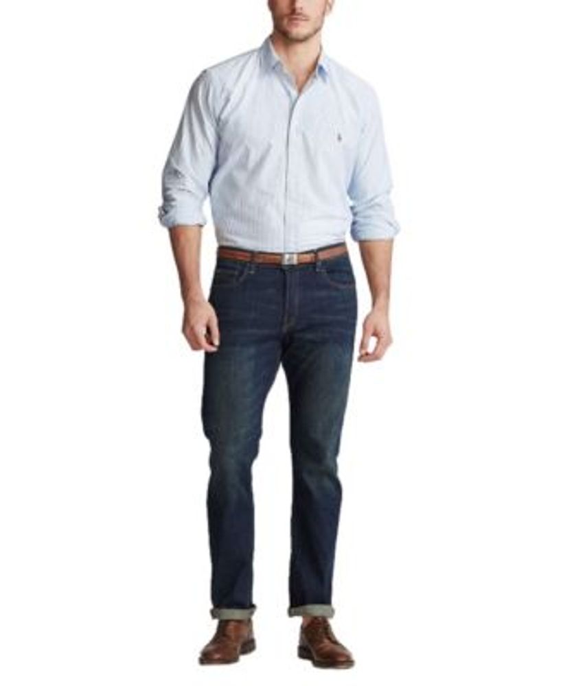 Polo Ralph Lauren Men's Big & Tall Classic Fit Plaid Oxford Shirt |  Connecticut Post Mall