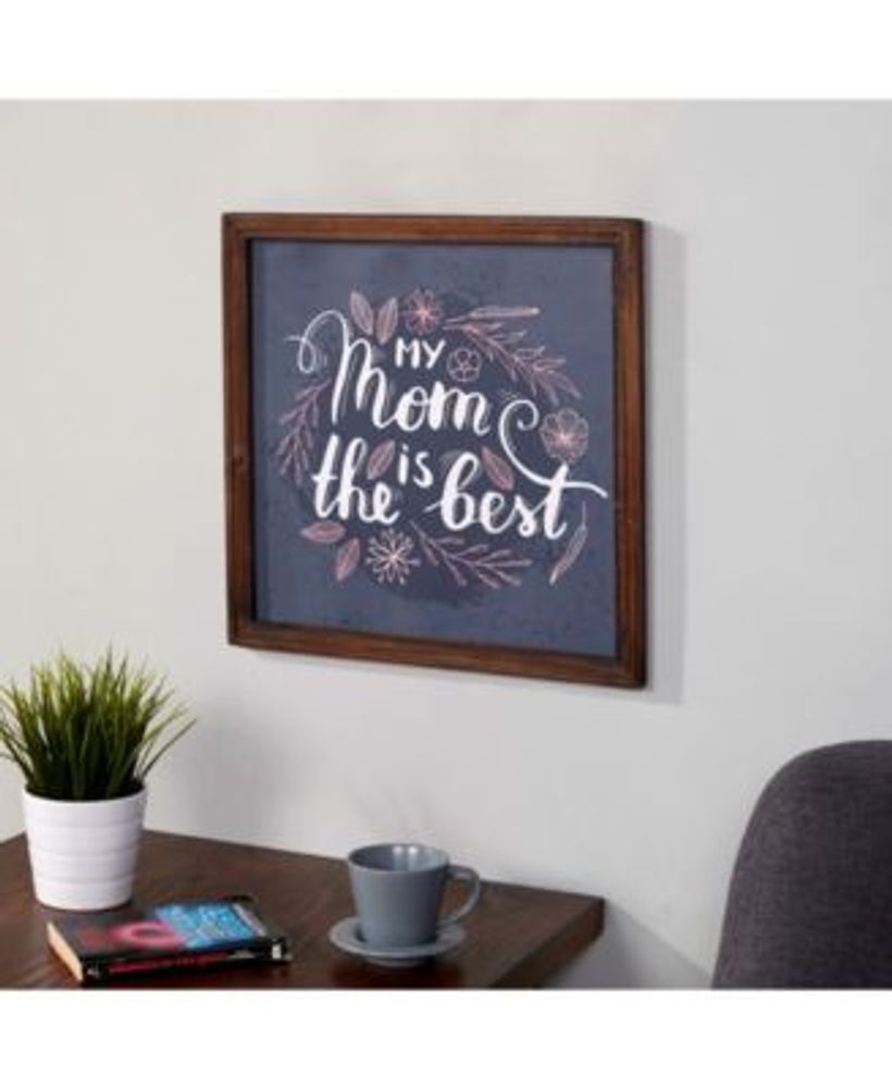 "My Mom is the Best" Framed Wall Art