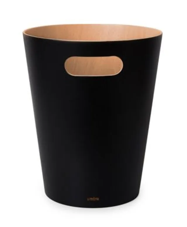 Umbra - Woodrow Trash Can - White