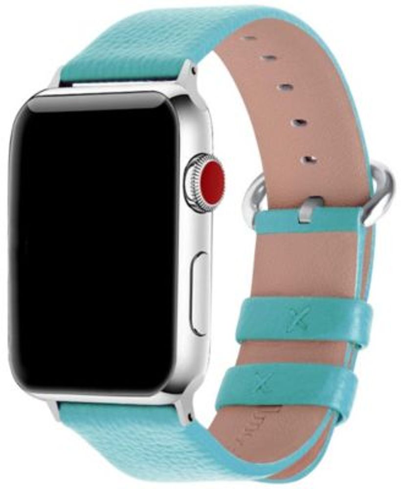 Women's Solid Color Leather Apple Watch Strap 42mm