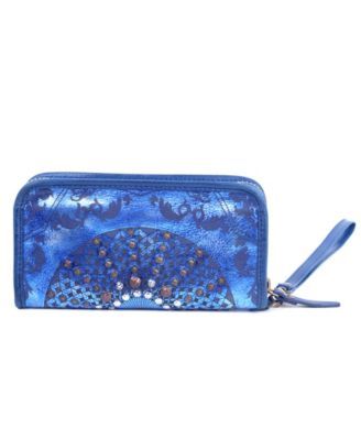 Mola Leather Clutch