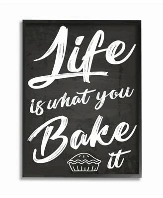 Life is What You Bake it Framed Giclee Art, 11" x 14"