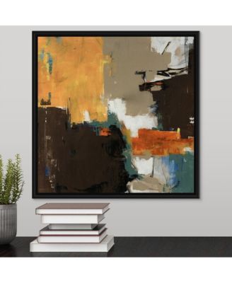 16 in. x 16 in. "Peanut Butter Cup" by Sydney Edmunds Canvas Wall Art