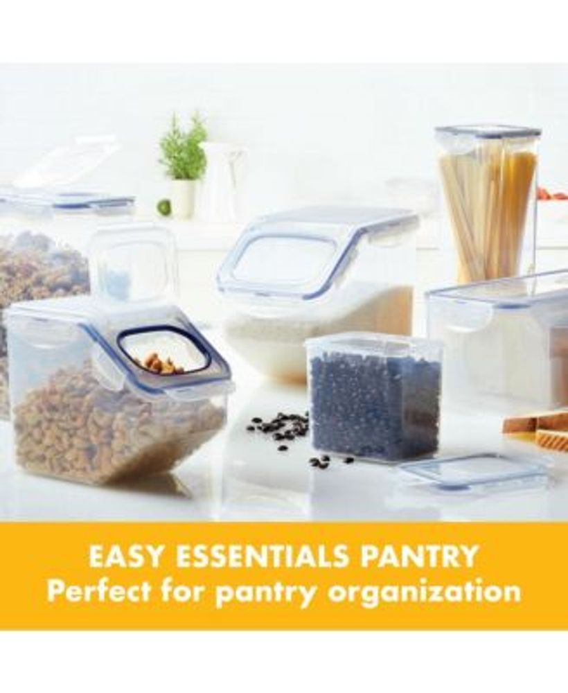 Easy Essentials Pantry Cereal Storage Container with Flip Lid