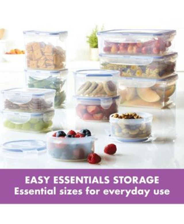 LocknLock Easy Essentials Square 20 Oz. Food Storage Container