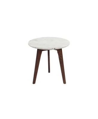 Cherie Round Marble Side Table