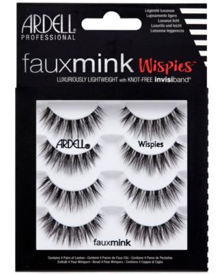 Faux Mink Lashes -Wispies 4-Pack