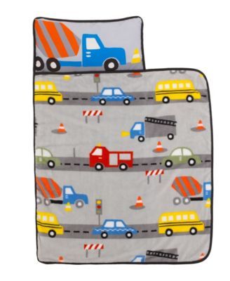 Construction Nap Mat with Pillow and Blanket