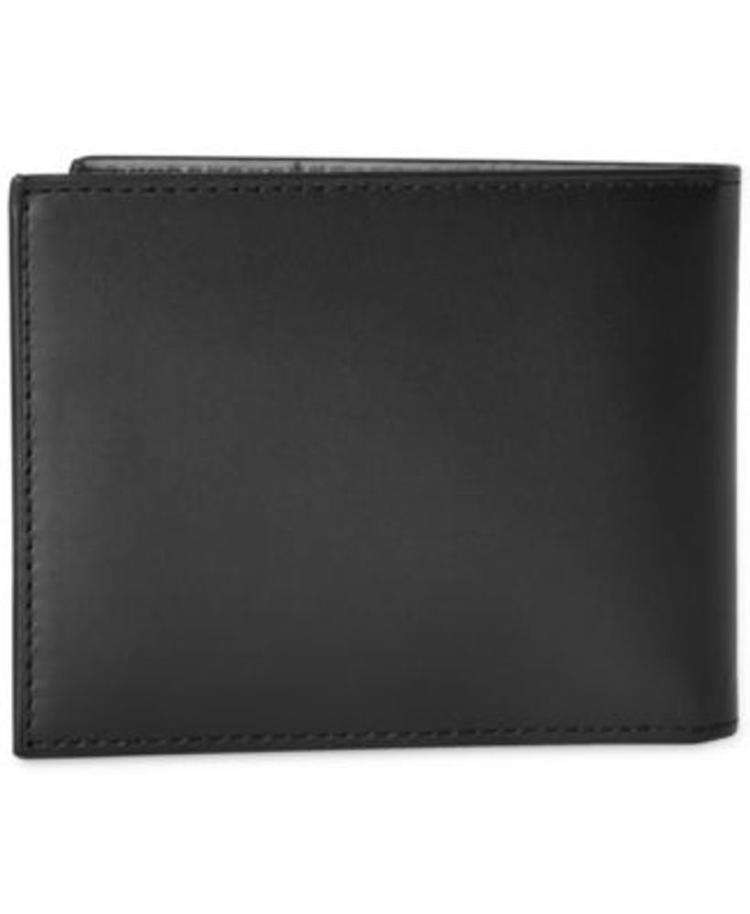 Men's Burnished Leather Passcase Wallet