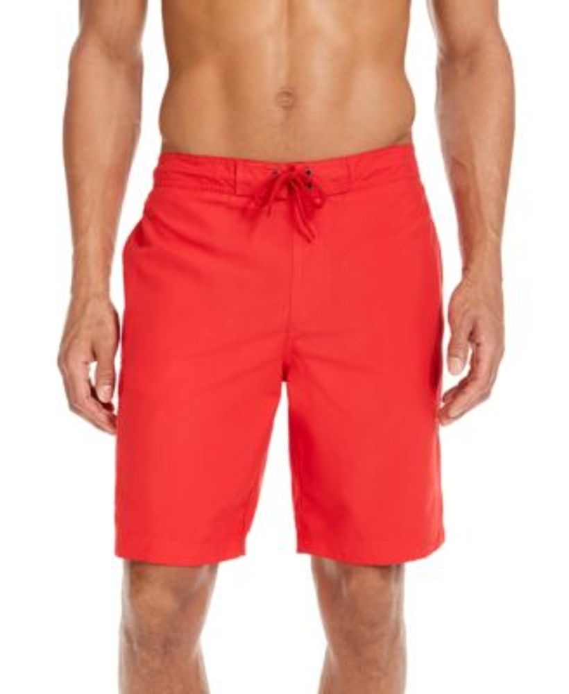 Men's Solid Quick-Dry 9" Board Shorts, Created for Macy's
