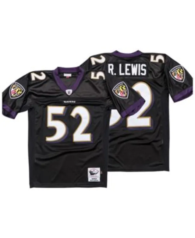 RAY LEWIS Baltimore Ravens Mitchell & Ness NFL LEGACY JERSEY MENS SPLIT