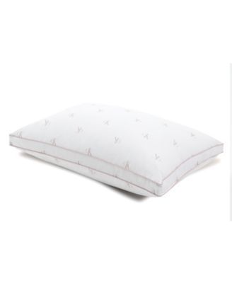 Monogram Logo Firm Support Cotton Pillow,