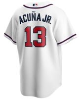 Majestic Big and Tall Atlanta Braves Replica Jersey - Macy's