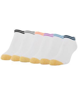 Women's 6-Pack Casual Ankle Cushion Socks, Also Available Extended Sizes