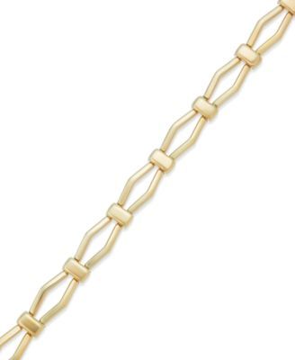 10k Gold Bracelet, Marquise Bracelet