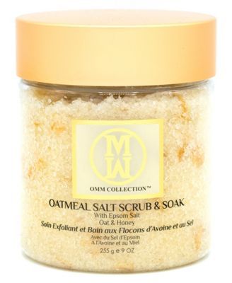 Oatmeal Salt Scrub Soak With Epsom Salt, 9 oz