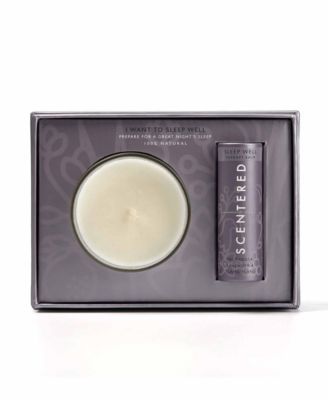 I Want To Sleep Well 2 Pieces Gift Set, 0.17 oz Balm and 3 oz Candle