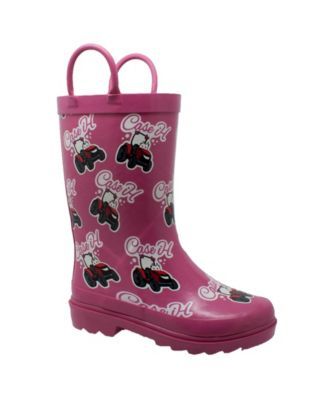 Toddler Girls Big Rubber Boots