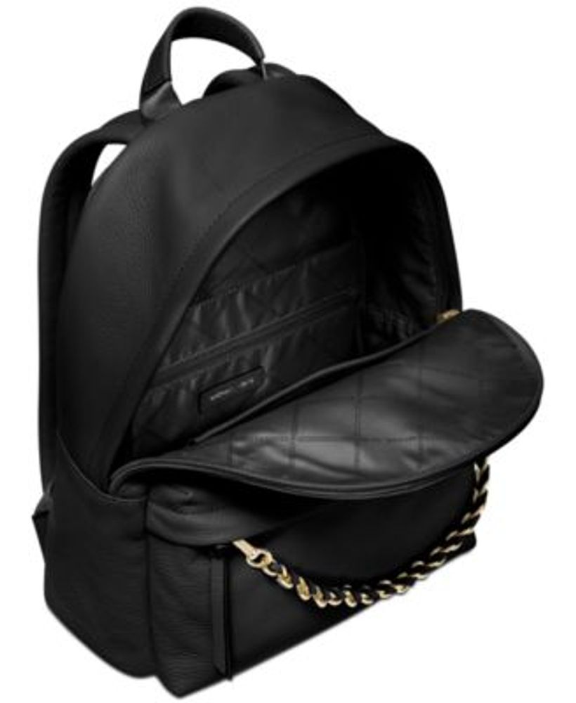 Michael Kors Valerie Medium Leather Backpack - Macy's