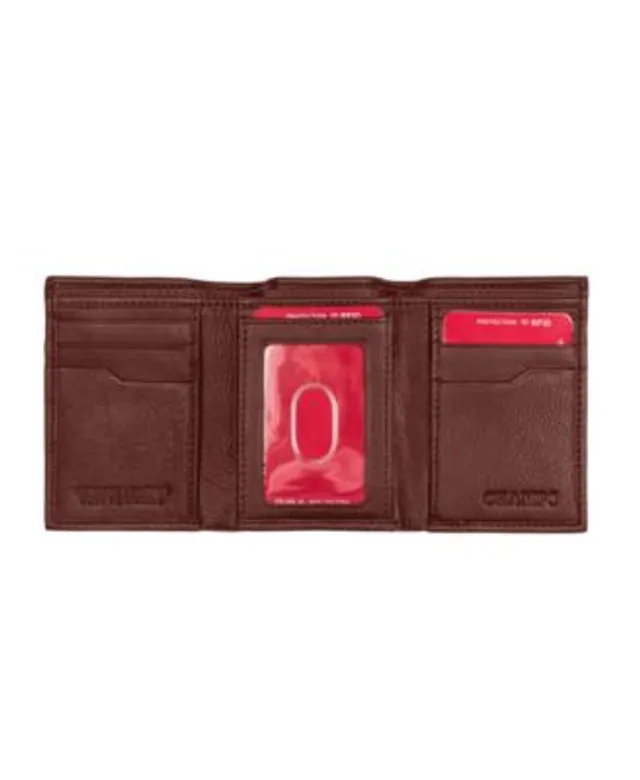 Evergreen Enterprises Men's Black Virginia Tech Hokies Hybrid Tri-Fold  Wallet