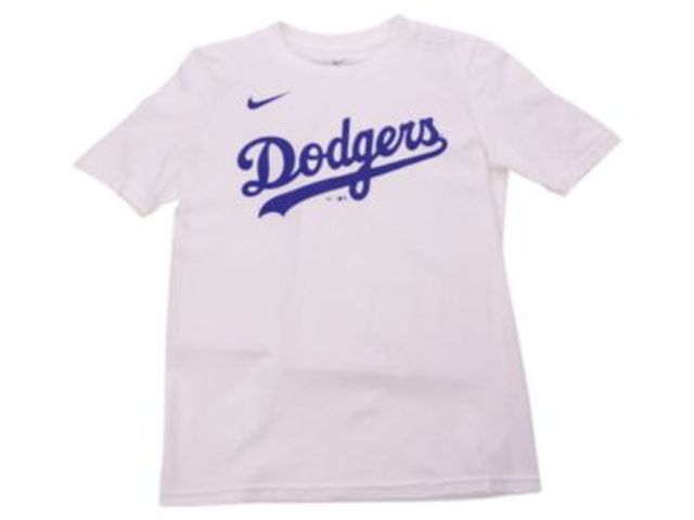 Men's Los Angeles Dodgers Cody Bellinger Nike Black Name & Number T-Shirt