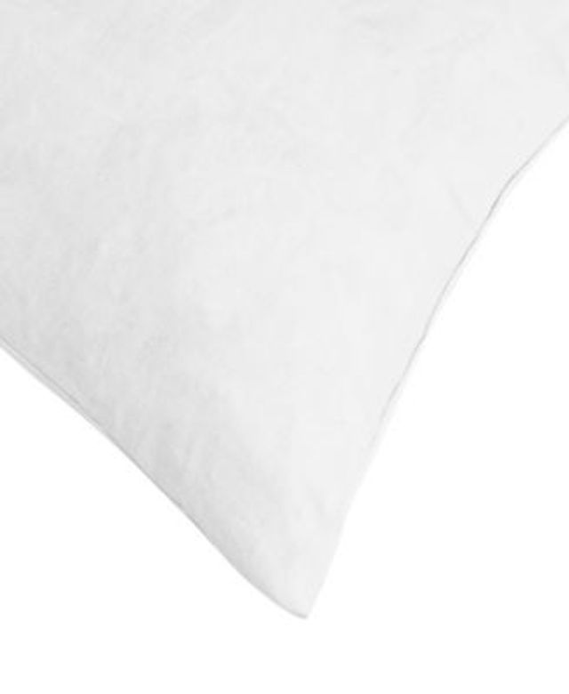 UNIKOME 2-Pack Feather & Down Pillow Inserts, 26X26 Euro Square