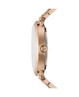Women's Portia Rose Gold-Tone Stainless Steel Bracelet Watch 37mm Gift Set