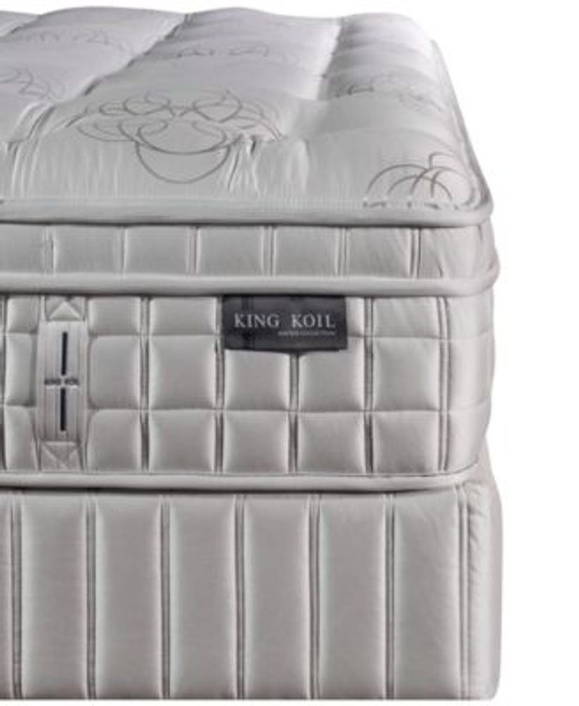 Austen Collection Marlow 14.5" Plush Euro Pillow Top Mattress Set- Twin